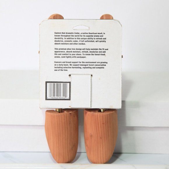 Aromatic Cedar Shoe Trees Gold Eagle Women's Size 6-9 *Last One* - Picture 2 of 6